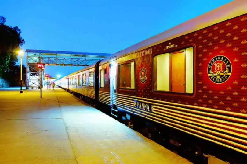 Golden Triangle with Indian Train Experience